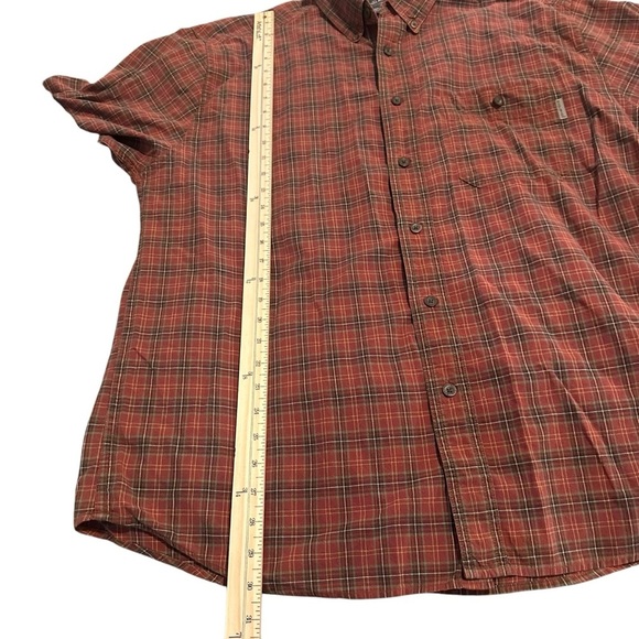 Woolrich Mens Size XL Casual Long Sleeve Collared Button Down Shirt 100% cotton - Picture 7 of 10